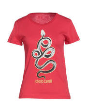 Roberto Cavalli Women's Crew Neck Jersey T-Shirt