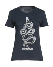 Roberto Cavalli Women's Crew Neck Jersey T-Shirt