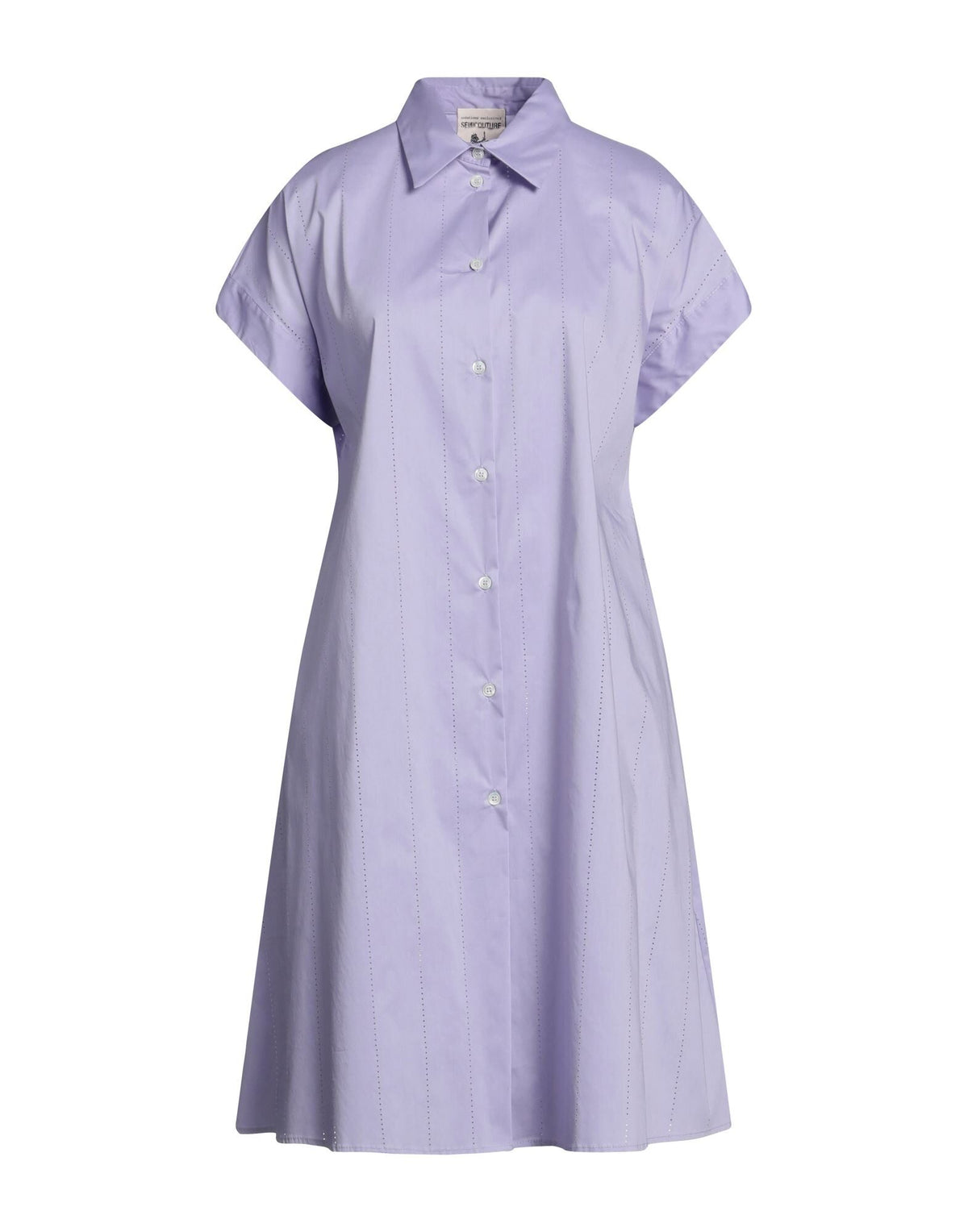 Semicouture Women's Long Button Shirt
