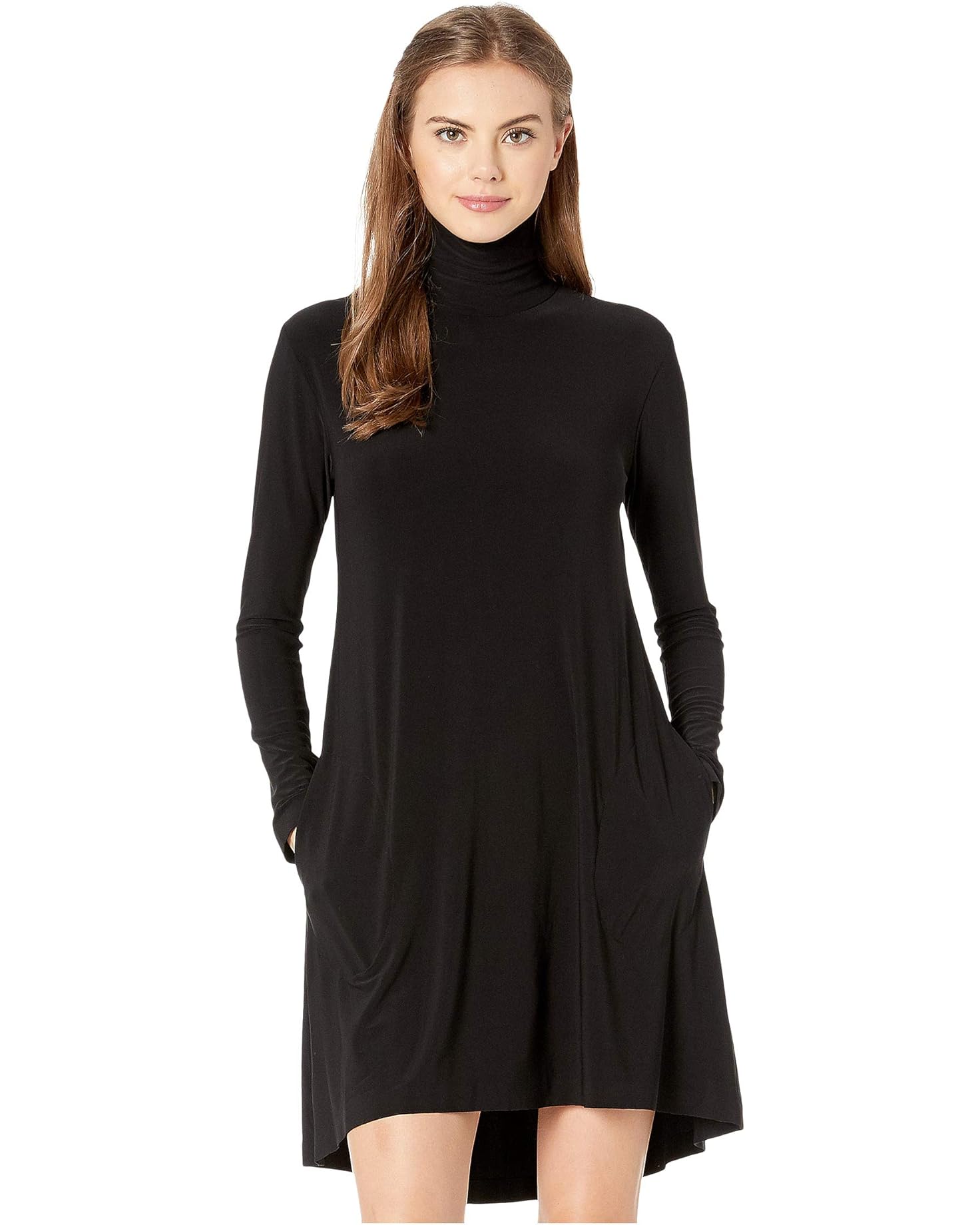 Womens Norma Kamali Long Day Dresses In Black