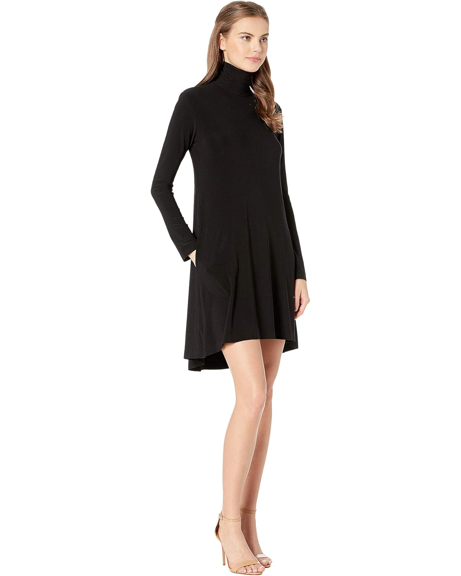 Womens Norma Kamali Long Day Dresses In Black
