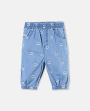 Stella Mccartney Kids Unisex Kids' Trousers in Blue