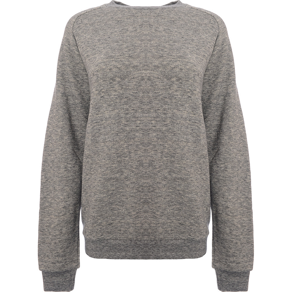 RAEY Womens Raglan Sweatshirt in Grey