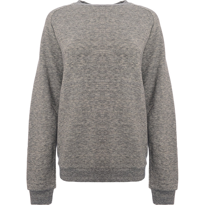 RAEY Womens Raglan Sweatshirt in Grey