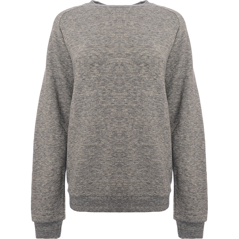 RAEY Womens Raglan Sweatshirt in Grey