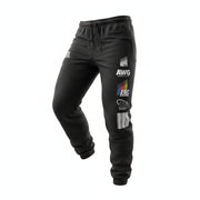 Alexander Wang Womens Cuffed Black Joggers