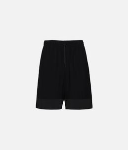Y-3 Men's Mid-Length Shorts in Black