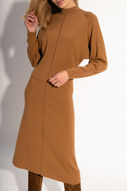 Saint Laurent Womens Dress in Brown