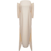 Emilia Wickstead Womens Textured Cloque Slvless Midi Dress  Bow Back in White