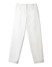 Jil Sander Women's Trousers in White