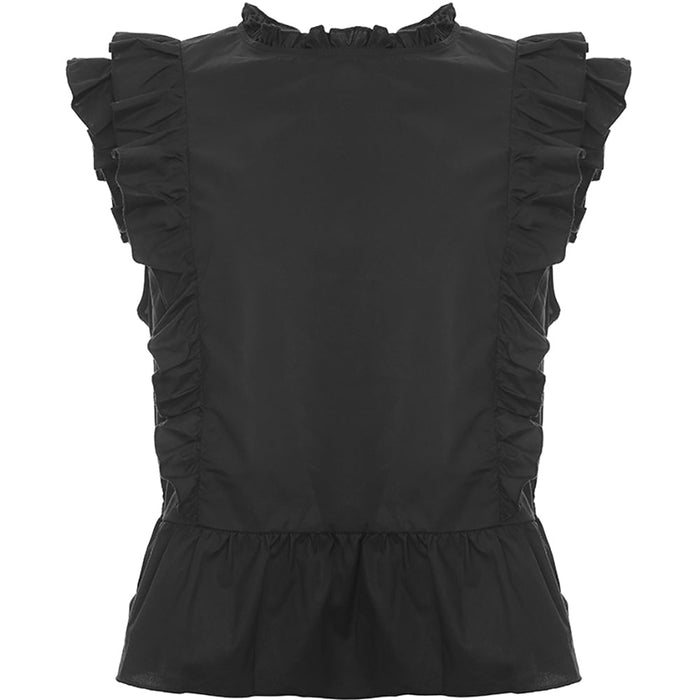 Oasis Womens Blouse in Black