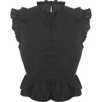 Oasis Womens Blouse in Black