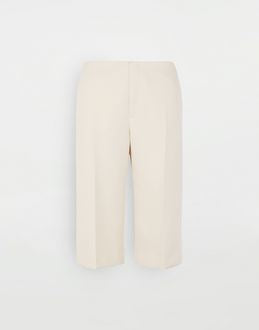 Maison Margiela Women's Trousers in Beige