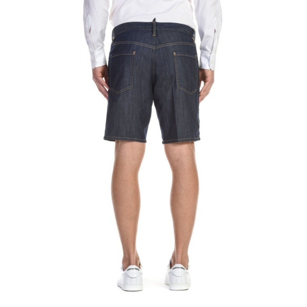 Dsquared2 Men's Mid-Length Shorts in Blue