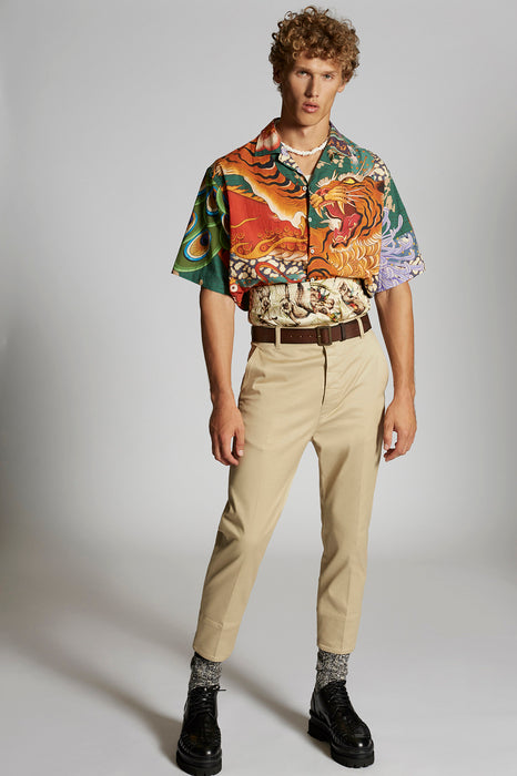 Dsquared2 Men's Trousers in Beige