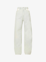 Maison Margiela Women's Jeans in White