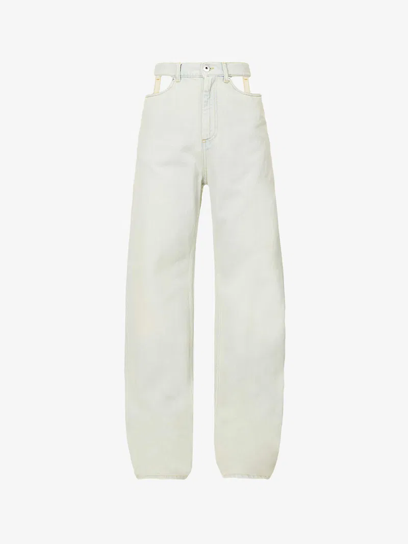 Maison Margiela Women's Jeans in White