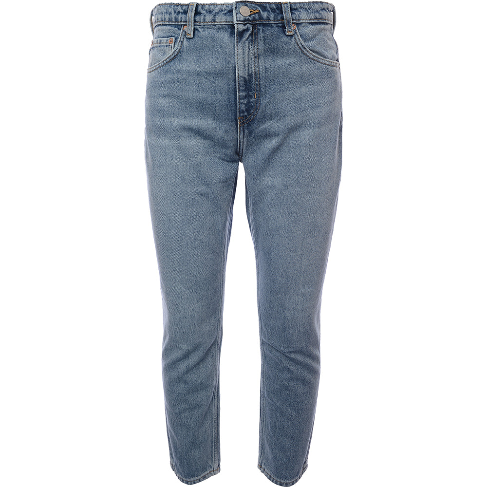 Weekday Seattle Organic Cotton High Waist Jeans in Blue