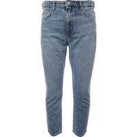 Weekday Seattle Organic Cotton High Waist Jeans in Blue