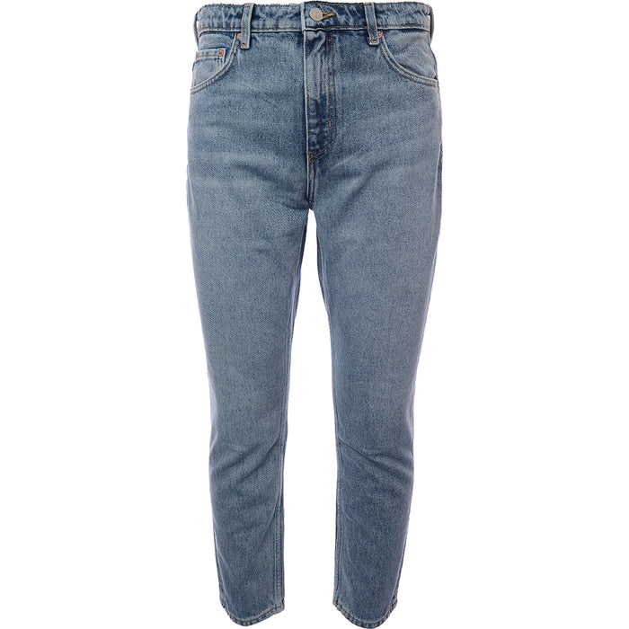 Weekday Seattle Organic Cotton High Waist Jeans in Blue