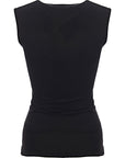 RAEY Womens Recycled Yarn Tank in Black