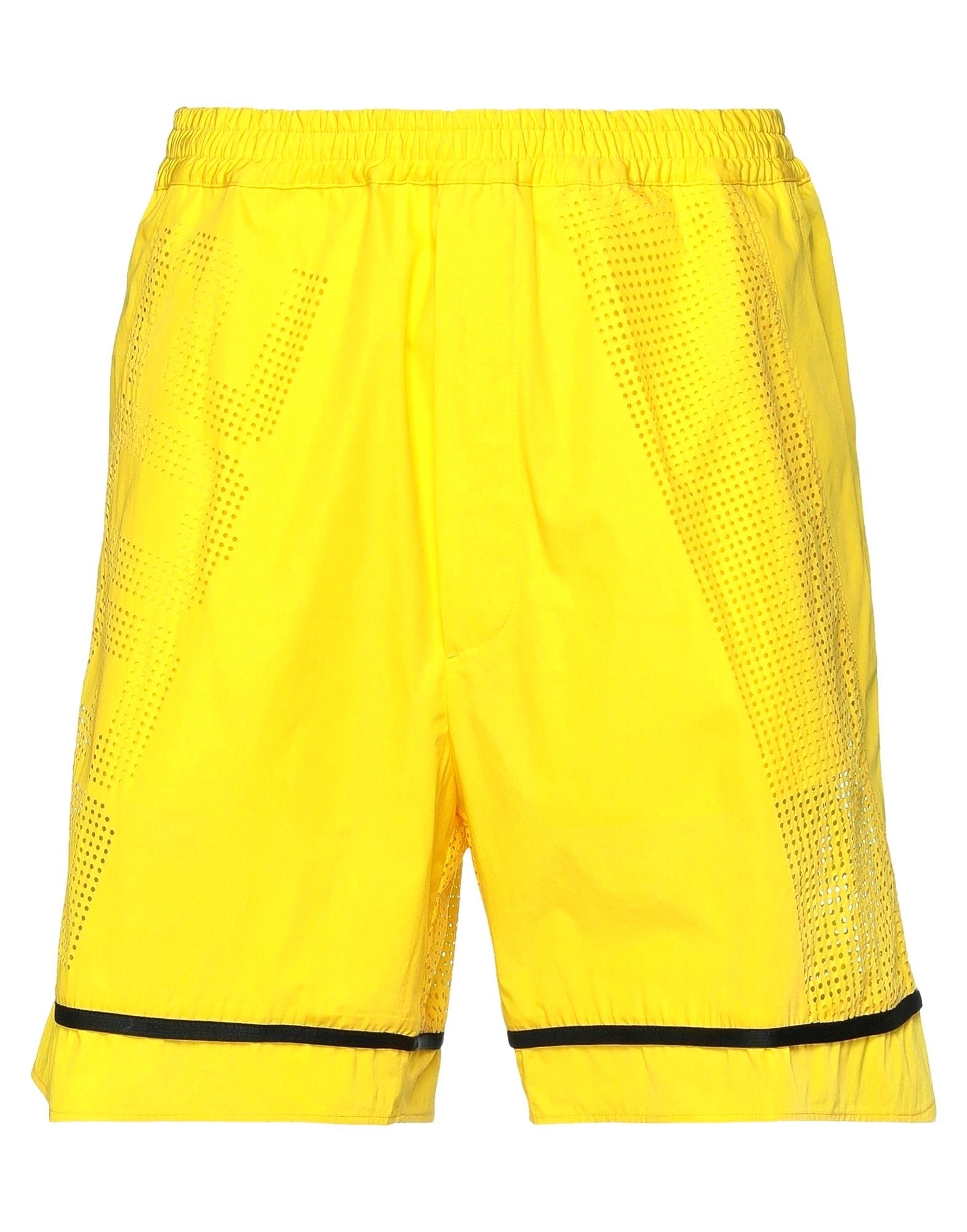 Dsquared2 Men's Mid-Length Shorts in Yellow