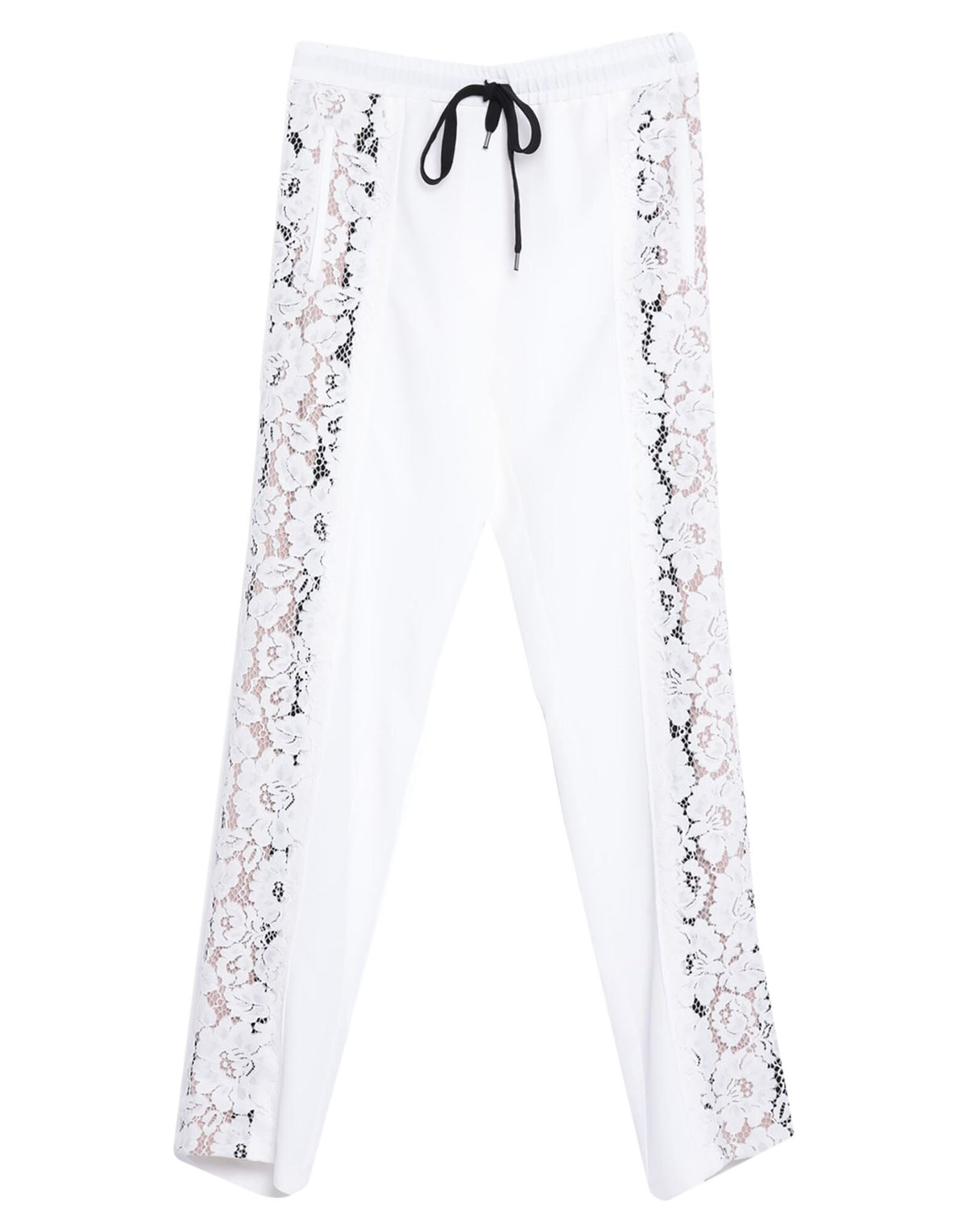 N°21 Women's High-Waisted Straight-Leg Trousers