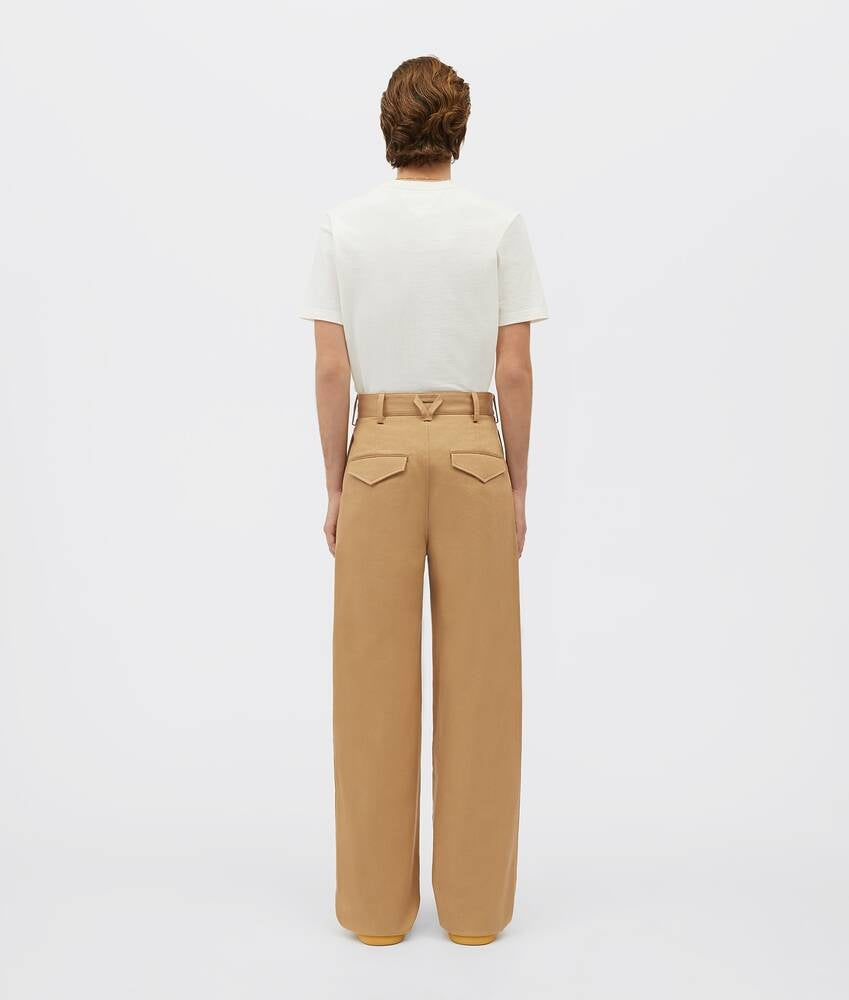 Bottega Veneta Men's Trousers in Beige