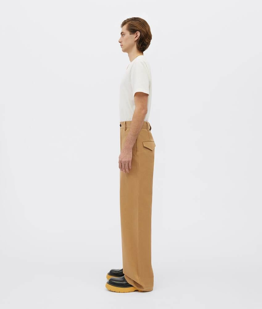 Bottega Veneta Men's Trousers in Beige