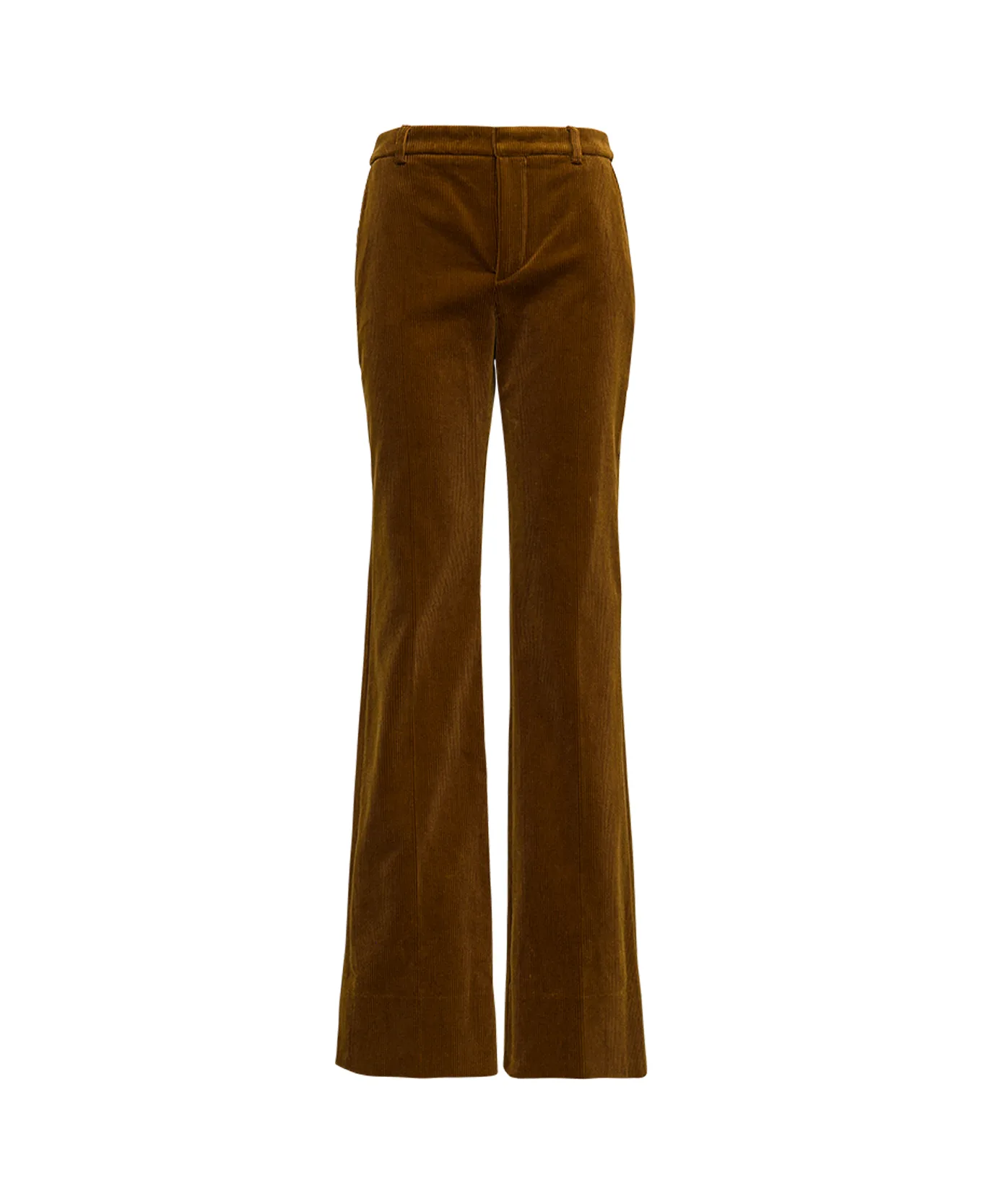Saint Laurent Womens Trousers in Brown