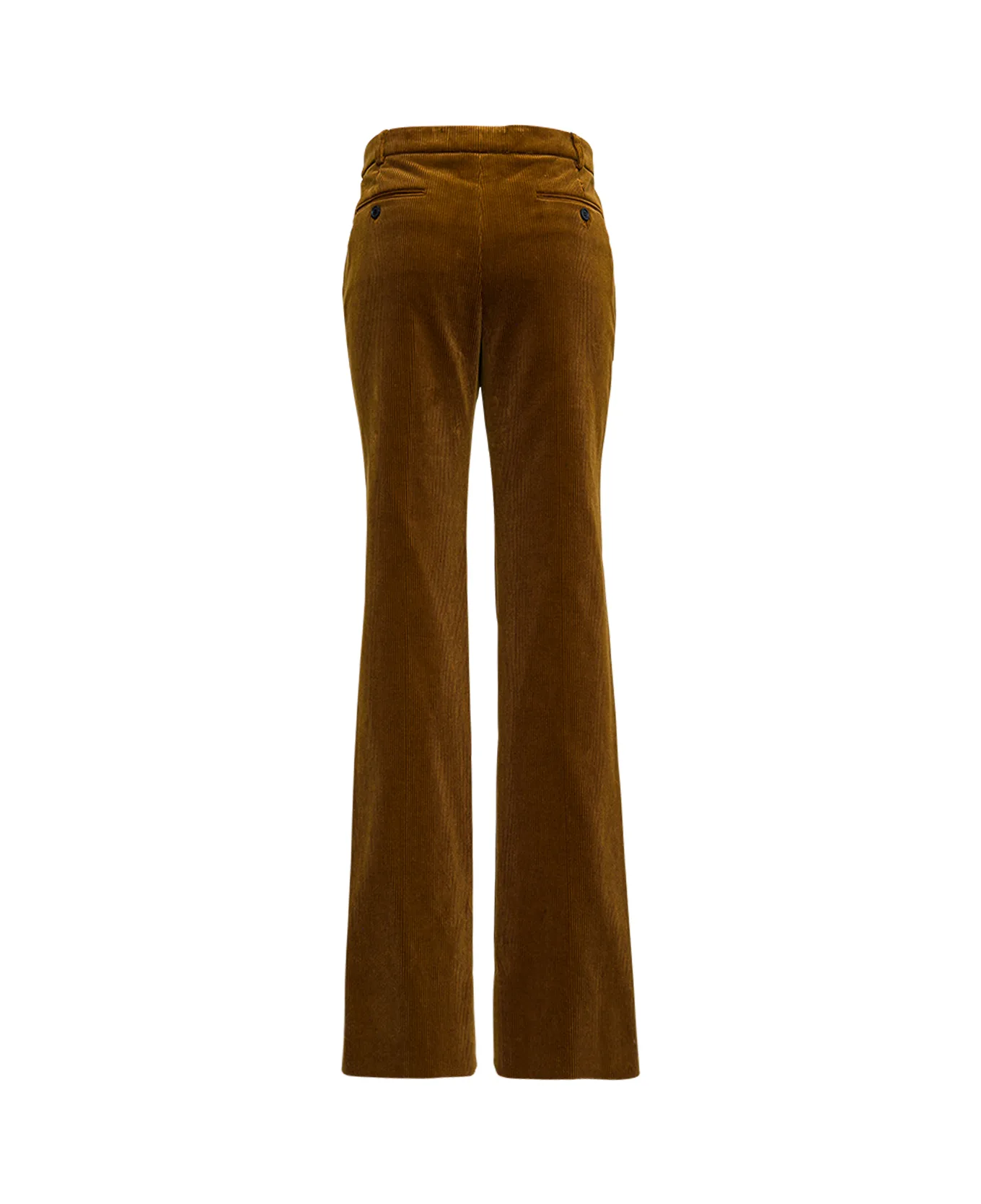 Saint Laurent Womens Trousers in Brown