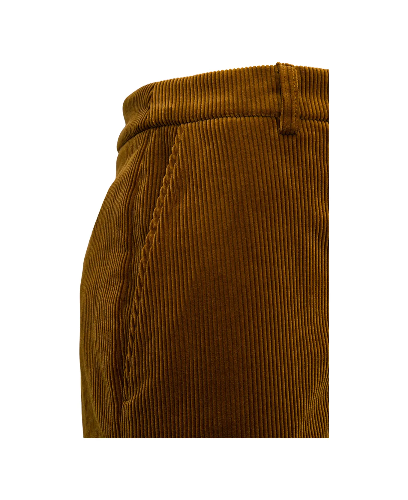 Saint Laurent Womens Trousers in Brown