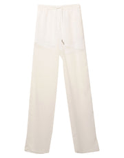 Maison Margiela Women's High-Waisted Wide-Leg Trousers