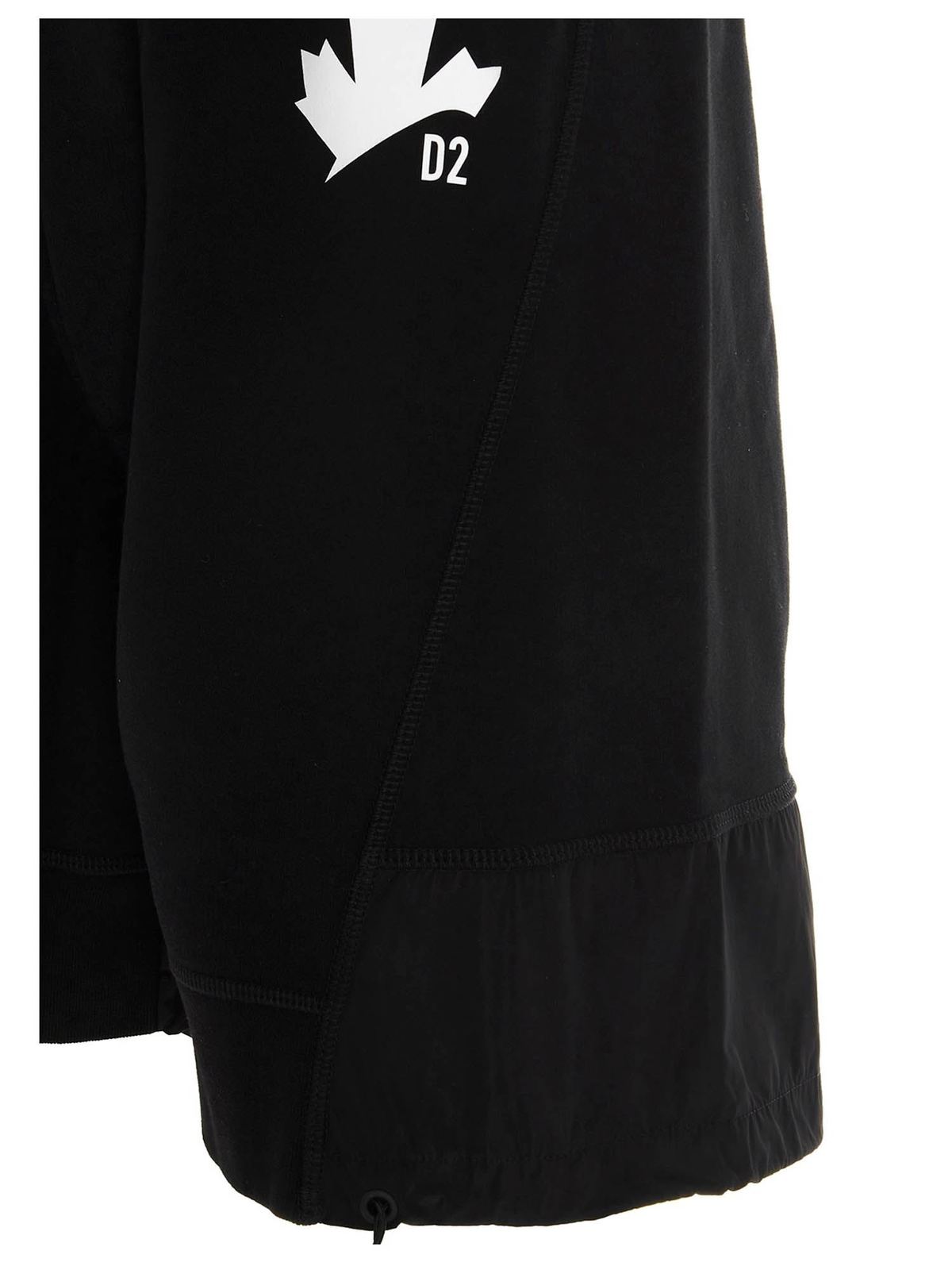 Dsquared2 Men's Mid-Length Shorts in Black