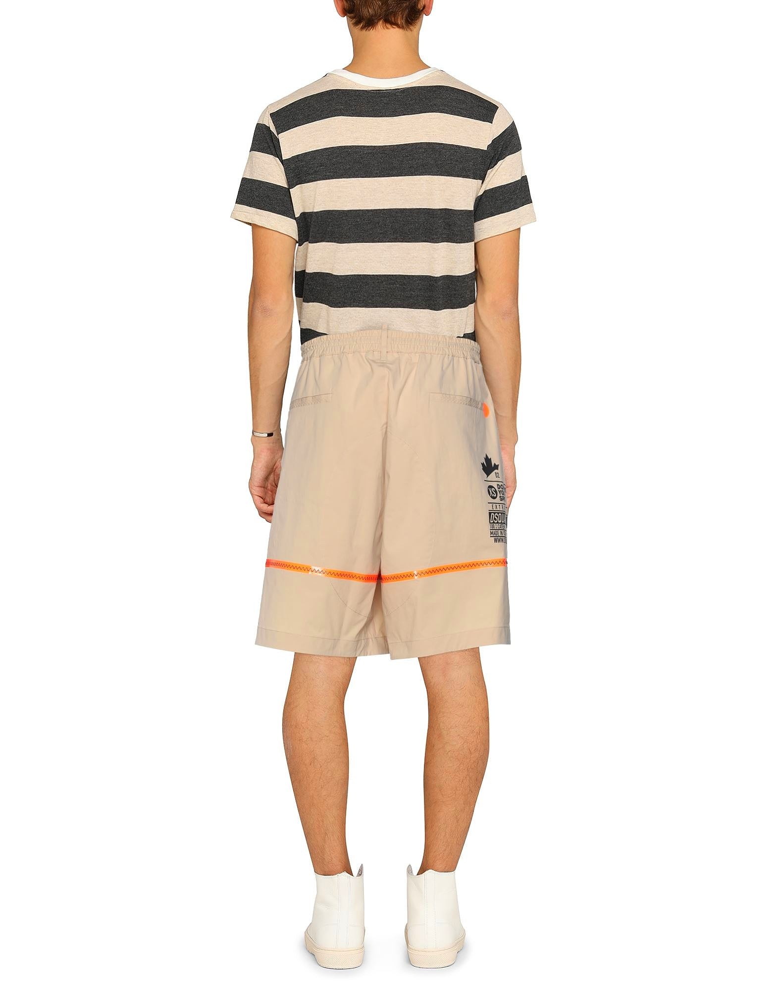 Dsquared2 Men's Mid-Length Shorts in Beige