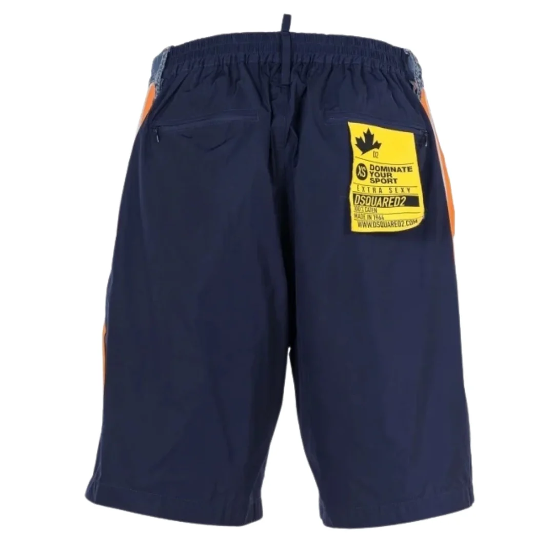 Dsquared2 Men's Mid-Length Shorts in Blue