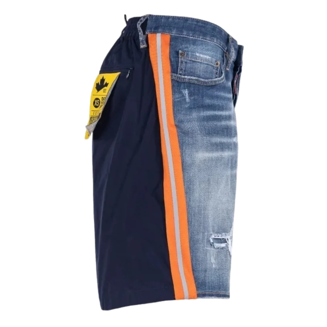 Dsquared2 Men's Mid-Length Shorts in Blue