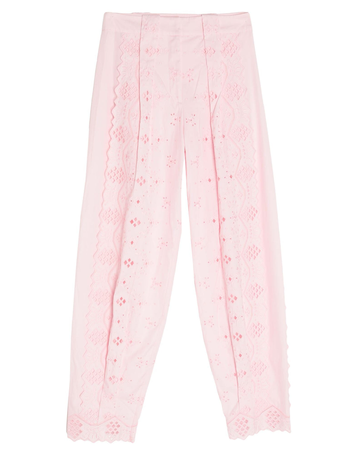 Alberta Ferretti Women's High-Waisted Straight-Leg Trousers