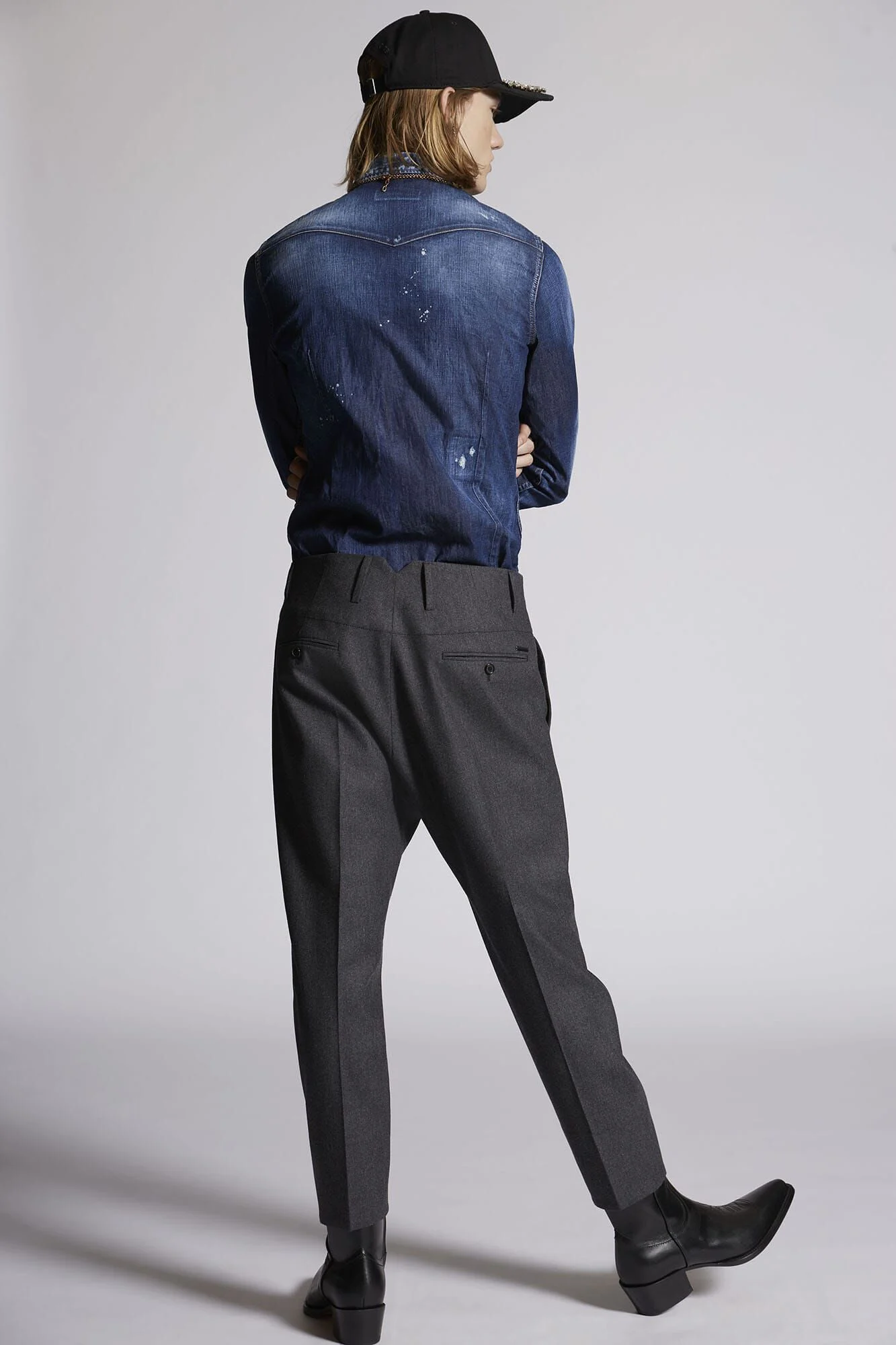 Dsquared2 Men's Trousers in Grey
