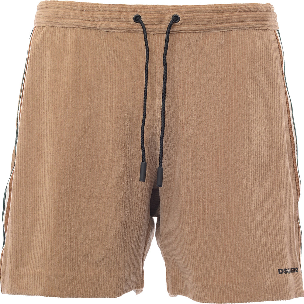 Dsquared2 Womens Shorts In Beige