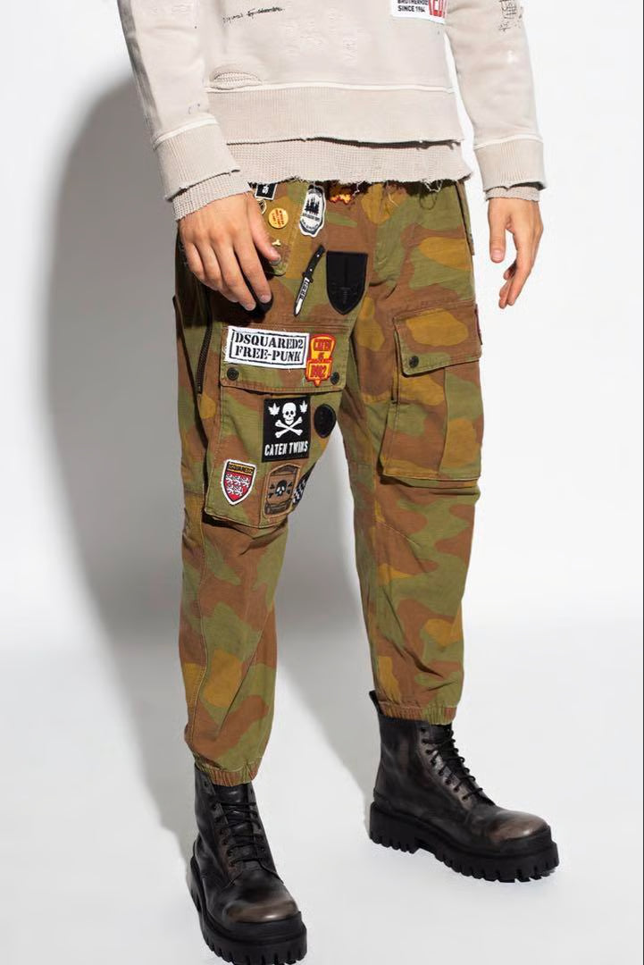 Dsquared2 Men's Trousers in Green