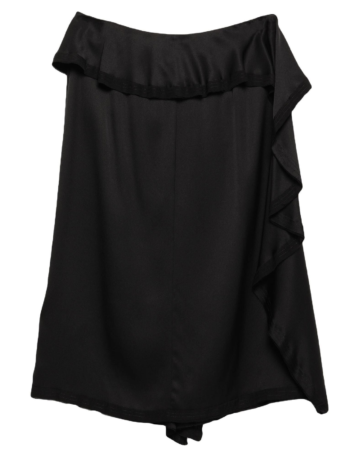Burberry Women's Flared Satin Midi Skirt