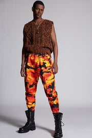 Dsquared2 Men's Trousers in Orange