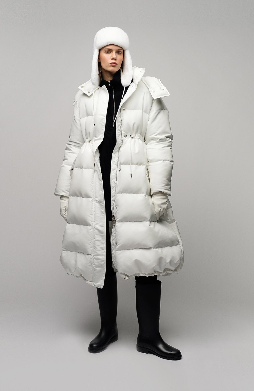 Alexander Mcqueen Women's Puffers in White