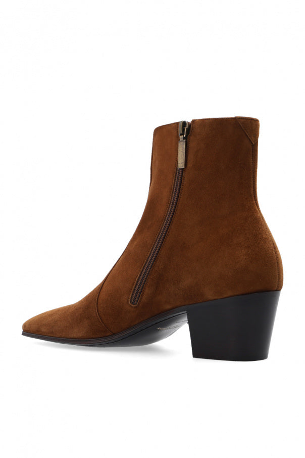 Saint Laurent Womens Boots in Brown