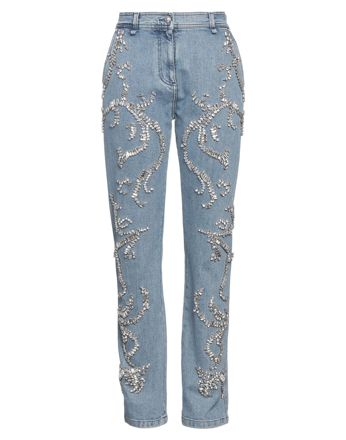 Versace Women's High-Waisted Straight-Leg Jeans