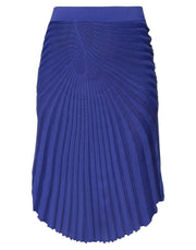 Roberto Cavalli Women's Pleated Knitted Mini Skirt