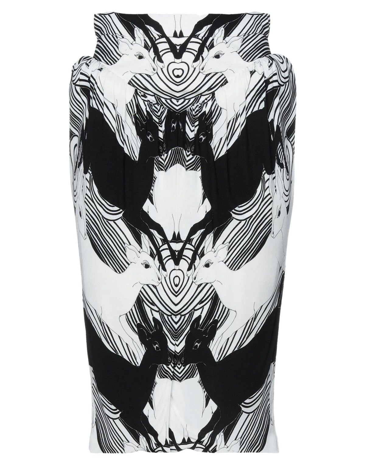 Burberry Women's Pencil Zip Midi Skirt
