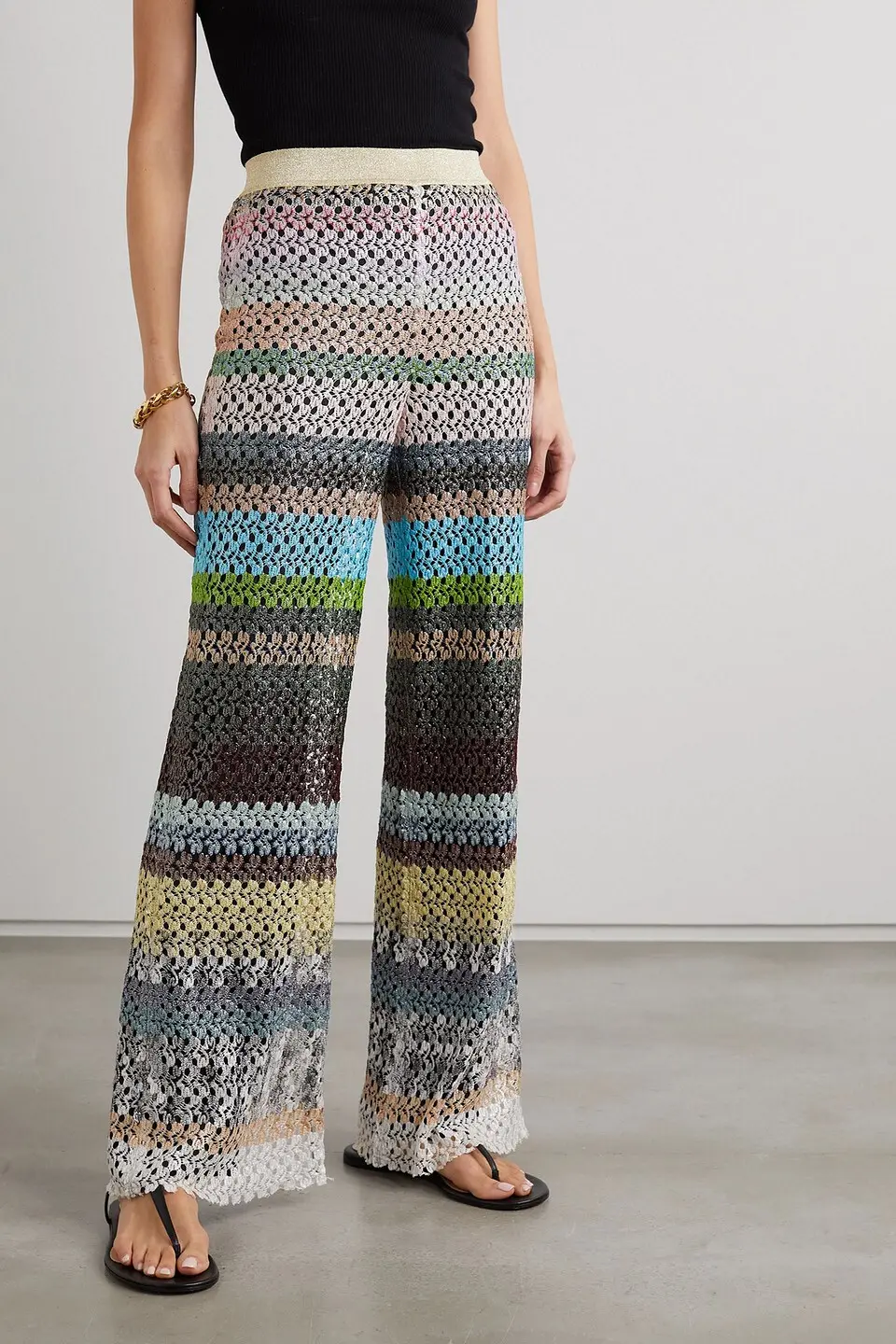 Missoni Women's Trousers in Pink