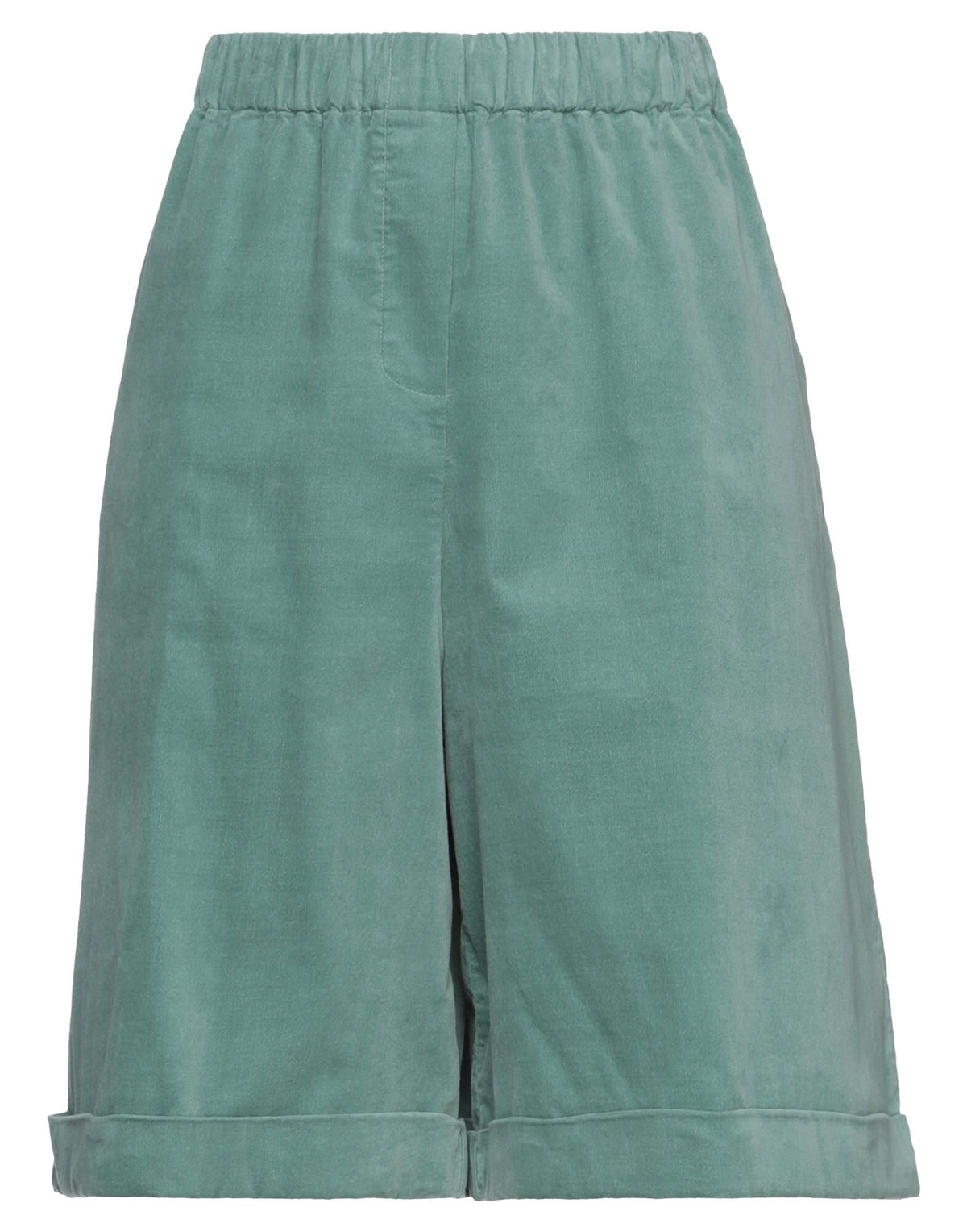 Semicouture Women's High-Waisted Velvet Shorts